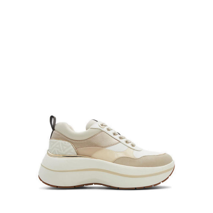 ALDO รุ่น ETIENE รองเท้าผ้าใบผู้หญิง - สีน้ำตาลอ่อน