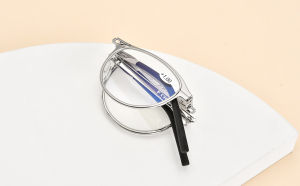 FONEX Blue Light Blocking Folding Reading Glasses for Men and Women New Screwless Eyeglasses Graded Power Lens Readers LH013  +1.0 1.5 2.0 3.0 2.5 3.5 100 150 200 250