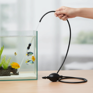 OUTOPEN Efficient Aquarium Water Changer Siphon Pump Non-clogging Manual Aquarium Siphon Easy To Operate Wear-resistant Hose Fish Tank Waste Remover Ecosystem Tank