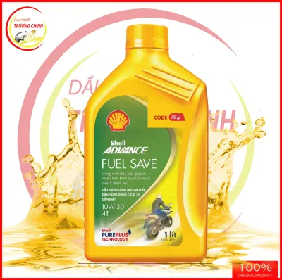 Nhớt Shell Advance Fuel Save 10W30 tiết kiệm nhiên liệu dành cho xe số tay côn
