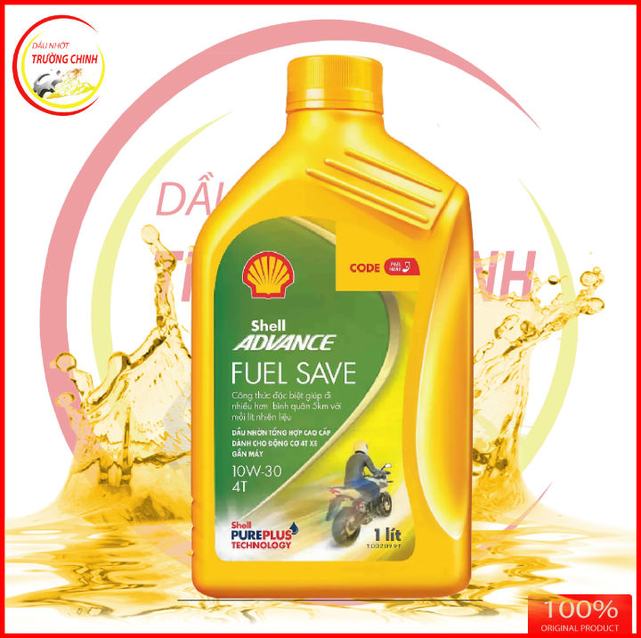 Nhớt Shell Advance Fuel Save 10W30 tiết kiệm nhiên liệu dành cho xe số ...