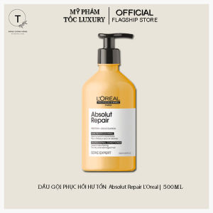 Dầu gội phục hồi tóc hư tổn LorealAbsolut repair 500ml