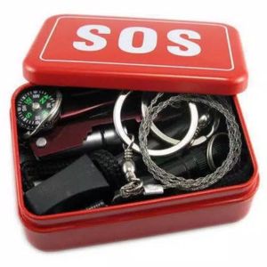 ALAT SURVIVAL/PORTABLE SOS TOOL KIT EMERGENCY ONBOARD OUTDOOR SURVIVAL