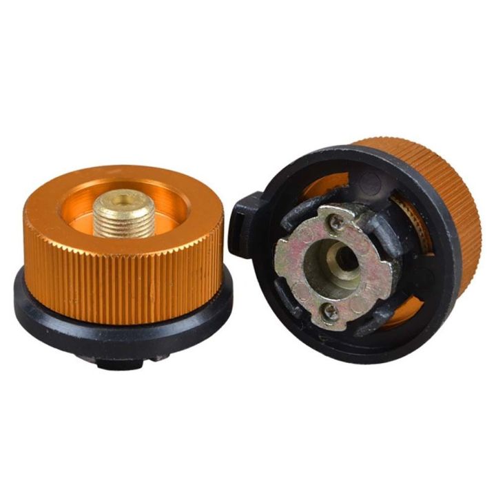 2 Piece Set Valve Caps Camping Gas Refill Adapter And Adaptor Gas For