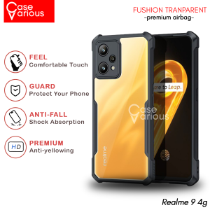 Case Realme 9 4G Armor Fushion Transparent Hard Case
