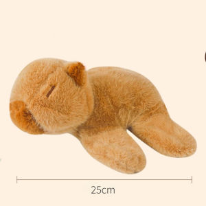 Oldlaiben Capybara Slap Snap Cute Wristband with Animal Plush Toys Plush Capybara Slap Circle Kid Christmas BirthdayGifts