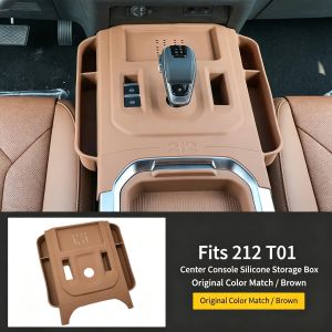 kkmf For BAW 212 T01 EMC 212 Central Control Gear Shift Frame Storage Silicone Pad Scratch-resistant Car Interior Accessories 4P6B8