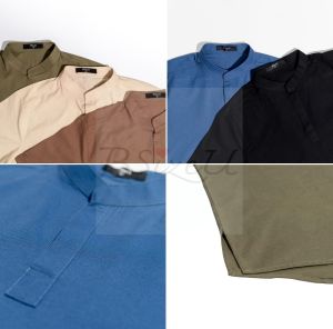 เสื้อเชิ้ตแขนสั้น ผ้า OXFORD ทรง Pullover BSizeU ทรงเข้ารูป (Slim Fit) L XL 2X