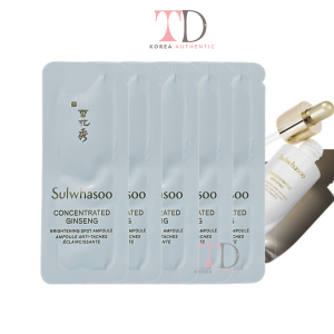 Gói Huyết Thanh Sulwhasoo Bạch Sâm Giảm Nám Tàn Nhang Concentrated Gingseng Brightening Spot Ampoule 1ml tloskorea cũ