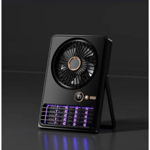 2In1 Electric Mosquito Killer Lamp + Fan 5 Wind Speed Portable Type C Rechargeable | Hanging Design
