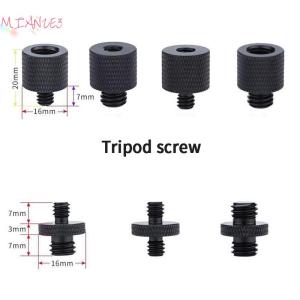 【E-WOITD】 3 8 to 1 4 Male to Female Thread Screw Mount Adapter Tripod Plate Screw Mount