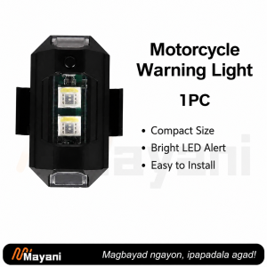 7-Color LED Motorcycle Taillight Warning Light USB Rechargeable Upgraded Version Rechargeable LED Flashing Warning Light Drone Light Multi-functional Indicator