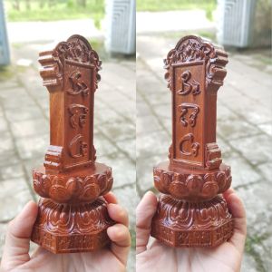 Bài vị thờ - Linh vị thờ BÀ TỔ CÔ gỗ tự nhiên thờ gia tiên | Nội dung chạm khắc theo yêu cầu