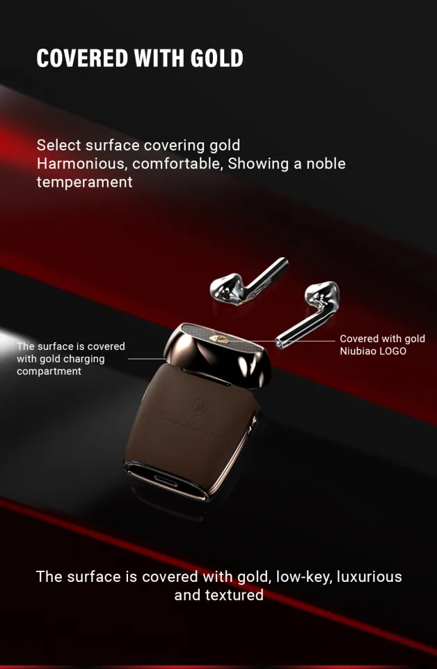 TONINO LAMBORGHINI TL69 Luxury Bluetooth Earphones – ENC Noise