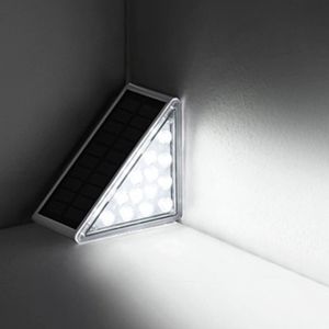 Vimite LED Outdoor Solar Light Step Lamp Super Bright IP67 Waterproof Anti-theft Stair Light Decor Lighting For Garden Deck Villa Home