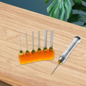 Small Hex Key Wrench Set with Handle Hexagon Key Screwdriver Bit 0.7mm 0.9mm 1.27mm 1.5mm 2.0mm 2.5mm 3.0mm