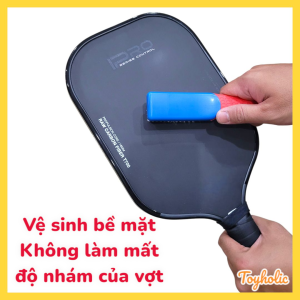 Bàn chải đa năng vệ sinh làm sạch vợt pickeball giày dép thể thao ghế da ô tô đa năng chống mài mòn