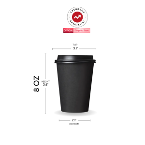 Trendbox Hot Coffee Paper Cup Double Wall Paper Cup 25pcs