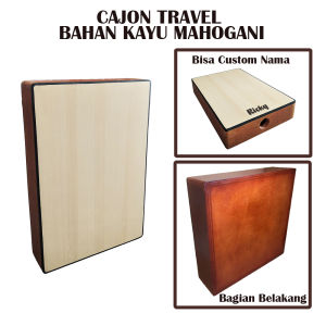 Cajon Travel Bahan Kayu Mahogani