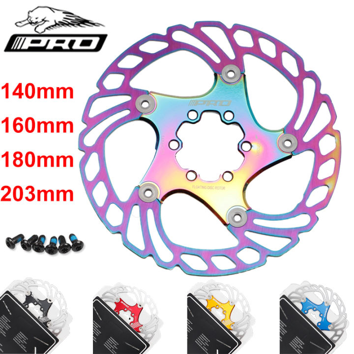 Iiipro Bicycle Rotor Floating Brake Disc 140160180203mm Ultralight Mtb Rotor Road Bike Brake 0178