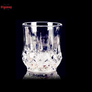 Sigomay nhấp nháy cốc rượu vang bia Whisky cốc nước giải khát Uống Thủy Tinh dẫn tự động phát sáng cốc bên vật dụng trang trí mới