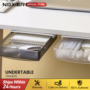 SZX Desktop Mini Drawer Hidden Under Table Self Adhesive Pull Out Storage Tray Office Vanity Home Storage Organizer