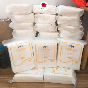 SET 2 BỊCH 444 BÔNG TẨY TRANG 3 LỚP MOFA - GÓI 222 MIẾNG TẨY TRANG COTTON PADS MỀM MỊN THẤM HÚT TỐT