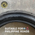 LEO CROSSWIND High Performance Tubeless Tire For Motorcycle 13/14/17 Inch Free Pito & Tire Sealant. 