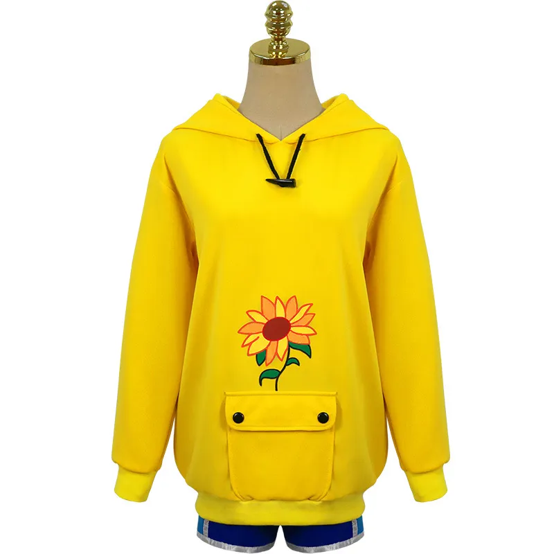 Anime Wonder Egg Priority Ohto Ai Cosplay Costumes Girls Hooded