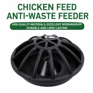 OUREAL 12 Lỗ Máng ăn cho gà Chống tràn 28cm Thiết bị cho ăn gia cầm Bền bỉ Dung lượng lớn Khay cho ăn gia cầm dành cho Coop