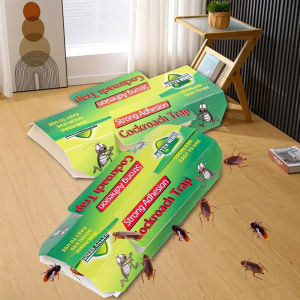 110-1Set Cockroach Traps Strong House Sticky Cockroach Catcher Insect Pest Repeller Non-toxic Cockroach Sticky Plate Catcher2026