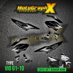 Striping Stiker Motor Vario 160 Terbaru 2022/2023 – Desain Kekinian VIO 01