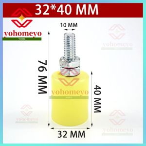 【COD】️1PCS-50x70mm Sliding Gate Top Guide Roller with Ball Bearings PP + Steel Flat Roller