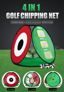Lưới tập chip golf tại nhà PGM-LXW021: thiết kế mới 4 chế độ tập Gọn nhẹ dễ sử dụng và mang theo.