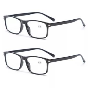 [Mua 1 Miễn Phí 1] Kính Đọc Sách Kính Gọng Tròn Cho Nữ Kính Viễn Thị Thời Trang Màu Đỏ Đen Với Lớp + 1.0 ~ + 4.0