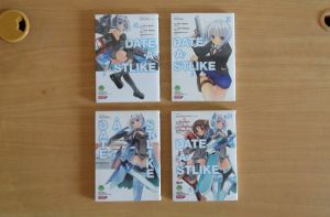 หนังสือการ์ตูน พิชิต​รัก​ ​พิทักษ์​เธอ Date A Stlike เล่ม 1-4 ครบจบ ผลงานของ Koushi Tachibana โคชิ ทาจิบาน่า (ของใหม่)