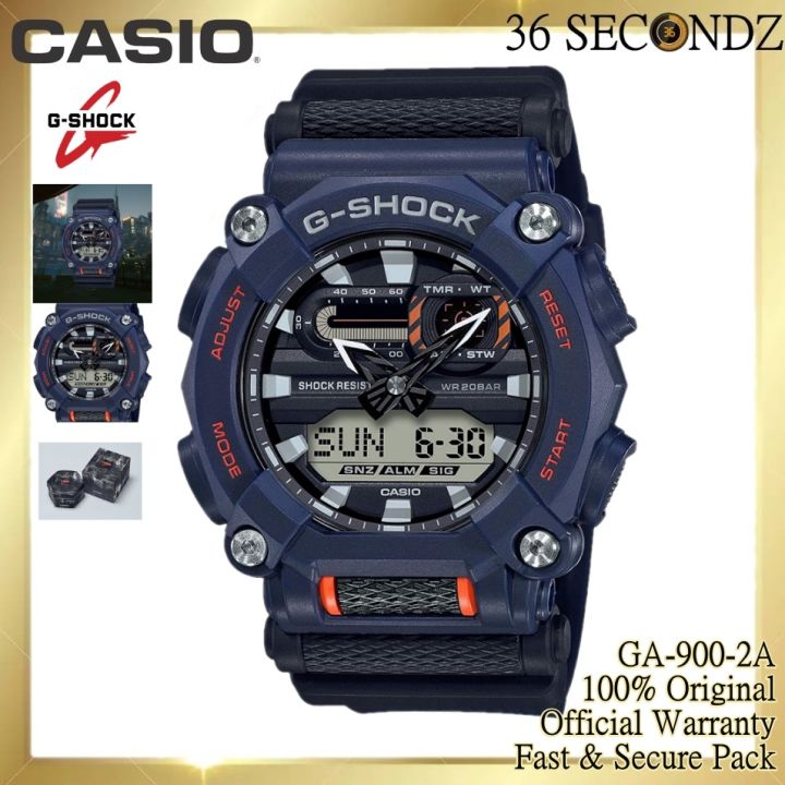 GA 900 2A Original Casio G shock Watch Street Heavy Duty Mat Moto 2020 BLUE GA900 GA900 2 GA 900 Official Warranty Lazada