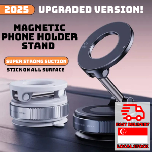 🇸🇬SG Ready Stock🇸🇬 New Technology Car Mounted Magnetic Suction Vacuum Mobile Phone Bracket Holder