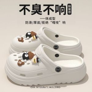 [Free Shipping] Stylish DIY Clogs For Women Perfect For Summer Wear Featuring A Cute Design Thick Soles For Added Height And Non-Slip Features Ideal For The Beach.Available For Wholesale