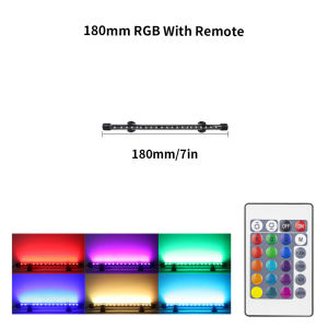 Emango Decorative Lighting Plant Lamp Aquarium Rgb Colorful Diving Light Underwater Lamp With Remote Control Lamp For Aquarium Tank Waterproof