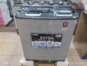 MESIN CUCI SANKEN TW 1127 GSL 9KG 2 TABUNG TW1127GSL 9 KG 1127