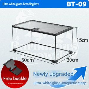 Spider Enclosure Transparent Reptile Terrarium Tank Habitat with Ventilation for Tarantula Gecko Snake Frog Scorpion Lizard