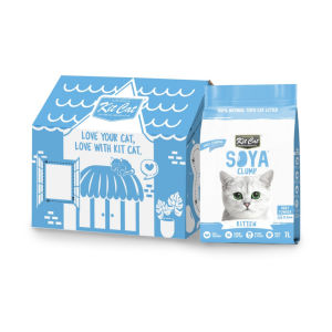 [Bundle of 6] Kit Cat Soya Clump - 7L Scented Cat Litter Absorbent & Eco-Friendly