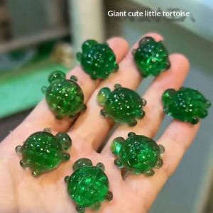 Seastina Đồ chơi giảm căng thẳng rùa nhỏ dễ thương mềm TPR Squishy để thư giãn và vui vẻ
