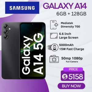 Samsung Galaxy A14 6GB+128GB dual-slot dual standby 50MP main camera 6.6-inch 60Hz Battery 5000（COD)