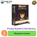 Kondom Okamoto Crown - Isi 3. 
