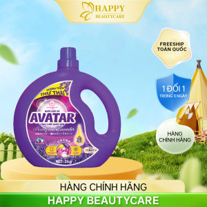 Combo 2 Can Nước Giặt Xả Vải Avatar Hương Lavender 4Kg