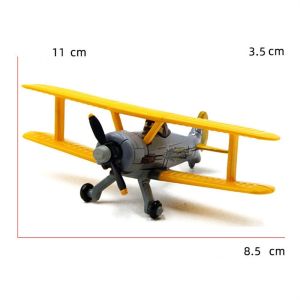 RUEBLOOMF Diecast Pixar Planes Toys Dusty Crophopper Aircraft Mobilization Toys Classic Toy Alloy Metal Plane Model Children Toy