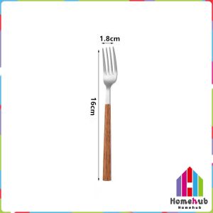 HB Creative Utensils Stainless Steel Spoon Fork Knife Teaspoon Exquisite Tableware 1Pc