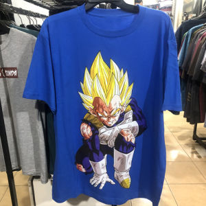 Kaos Vegeta Super Saiyan Tshirt Casual Premium Cotton Real Pict Ready Stock Tersedia dan Siap Kirim BISA COD